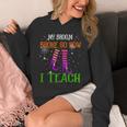 My Broom Broke So Now I Teach Teacher Witch Halloween Unisex Hoodie, funny design My Broom Broke So Now I Teach Teacher Witch Halloween Unisex Hoodie, funny design