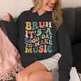 Bruh It's A Good Day To Make Music Musician Music Teacher Unisex Hoodie, funny design