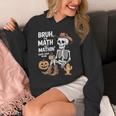 Bruh The Math Ain't Mathin' Show Your Work Halloween Teacher Unisex Hoodie, funny design Bruh The Math Ain't Mathin' Show Your Work Halloween Teacher Unisex Hoodie, funny design