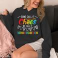 Some Call It Chaos We Call It Kindergarten Teacher Unisex Hoodie, funny design Some Call It Chaos We Call It Kindergarten Teacher Unisex Hoodie, funny design