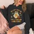 You Can't Scare Me I'm A School Teachers Assistant Halloween Unisex Hoodie, funny design