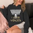 Choir Teacher Shirt I Hear Voices Chorister Tee Unisex Hoodie, funny design