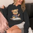 Classroom Fun With Teddy Bear Teacher Unisex Hoodie, funny design Classroom Fun With Teddy Bear Teacher Unisex Hoodie, funny design