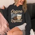 Coffee Teach Repeat Teacher Unisex Hoodie, funny design Coffee Teach Repeat Teacher Unisex Hoodie, funny design