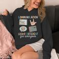 Communication Looks Different For Everyone SPED Teacher ASD Unisex Hoodie, funny design Communication Looks Different For Everyone SPED Teacher ASD Unisex Hoodie, funny design
