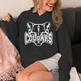 Cougars Teacher Student School Sports Fan Team Spirit Unisex Hoodie, funny design