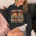 Crunching Numbers Just Like Leaves Pumpkin Fall Teacher Unisex Hoodie, funny design Crunching Numbers Just Like Leaves Pumpkin Fall Teacher Unisex Hoodie, funny design