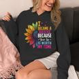 Cute I Became A Teacher Because Your Life Is Worth My Time Unisex Hoodie, funny design