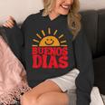 Cute Bilingual Spanish Teacher Buenos Dias Sunshine Unisex Hoodie, funny design Cute Bilingual Spanish Teacher Buenos Dias Sunshine Unisex Hoodie, funny design