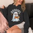 Cute Ghost Reading Book Librarian Teacher Halloween Costume Unisex Hoodie, funny design Cute Ghost Reading Book Librarian Teacher Halloween Costume Unisex Hoodie, funny design