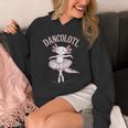 Dancolotl Ballerina Axolotl Ballet Dance Teacher Unisex Hoodie, funny design Dancolotl Ballerina Axolotl Ballet Dance Teacher Unisex Hoodie, funny design