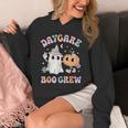Daycare Boo Crew Groovy Halloween Floral Ghost Kid Teacher Unisex Hoodie, Groovy Teacher Gifts, funny design Daycare Boo Crew Groovy Halloween Floral Ghost Kid Teacher Unisex Hoodie, Groovy Teacher Gifts, funny design