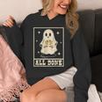 All Done Sign Language Ghost Speech Pathology Teacher Unisex Hoodie, funny design All Done Sign Language Ghost Speech Pathology Teacher Unisex Hoodie, funny design