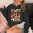 I Don't Need a Costume I'm a Pe Teacher Retro Halloween Unisex Hoodie, Pe Teacher Gifts, funny design