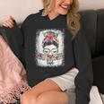 Early Head Start Life Messy Bun Back To School Teacher Women Unisex Hoodie, funny design Early Head Start Life Messy Bun Back To School Teacher Women Unisex Hoodie, funny design