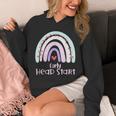 Early Headstart Cute Retro Rainbow Teachers Unisex Hoodie, funny design Early Headstart Cute Retro Rainbow Teachers Unisex Hoodie, funny design