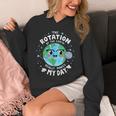 Earth Day Rotation Of The Earth Makes My Day Science Teacher Unisex Hoodie, Science Teacher Gifts, funny design