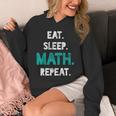 Eat Sleep Math Repeat Math Teacher Men Women Girls Kids Unisex Hoodie, funny design