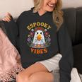 Espooky Vibes Spanish Mexican Halloween Ghost Teachers Unisex Hoodie, funny design Espooky Vibes Spanish Mexican Halloween Ghost Teachers Unisex Hoodie, funny design