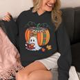 Fall Book Pumpkin Ghost Reading Books Halloween Teacher Unisex Hoodie, funny design Fall Book Pumpkin Ghost Reading Books Halloween Teacher Unisex Hoodie, funny design