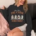 Are You Fall-O-Ween Directions Halloween TeacherGhost Book Unisex Hoodie, funny design