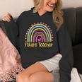 Future Teacher Rainbow Unisex Hoodie, Future Teacher Gifts, funny design Future Teacher Rainbow Unisex Hoodie, Future Teacher Gifts, funny design