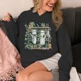 Ghost Plant Library Halloween Reading Books Teacher Vintage Unisex Hoodie, funny design Ghost Plant Library Halloween Reading Books Teacher Vintage Unisex Hoodie, funny design