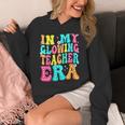 In My Glowing Teacher Era Groovy Colorful Bright Unisex Hoodie, Groovy Teacher Gifts, funny design In My Glowing Teacher Era Groovy Colorful Bright Unisex Hoodie, Groovy Teacher Gifts, funny design