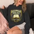 Grammar Police To Serve And Correct English Teacher Unisex Hoodie, English Teacher Gifts, funny design