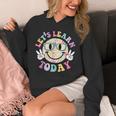 Groovy Retro Lets Learn Today Teacher Student Back To School Unisex Hoodie, Groovy Teacher Gifts, funny design Groovy Retro Lets Learn Today Teacher Student Back To School Unisex Hoodie, Groovy Teacher Gifts, funny design