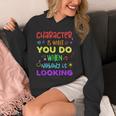 Growth Mindset Teacher Positive Message Inspirational Quote Unisex Hoodie, funny design