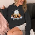 Halloween PE Teacher Ghosts Pumpkins Sports Lover Unisex Hoodie, Pe Teacher Gifts, funny design Halloween PE Teacher Ghosts Pumpkins Sports Lover Unisex Hoodie, Pe Teacher Gifts, funny design