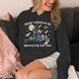 Halloween There's Room On My Broom For You Too Teacher Unisex Hoodie, funny design