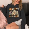 Halloween SLP Sped Teacher Groovy Inclusion Isn't Scary Unisex Hoodie, Groovy Teacher Gifts, funny design