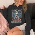Halloween Teacher I'Ll Just Wait Until It's Quiet Women Unisex Hoodie, funny design