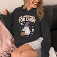 Halloween Teacher Trade Students For Candy Costume Women Unisex Hoodie, funny design