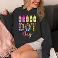 Happy Dot Day 2025 Teacher Kids Girls Colorful Polka Dot Day Unisex Hoodie, funny design
