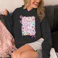 Happy Dot Day Bow Coquette For Teacher Girls Unisex Hoodie, funny design
