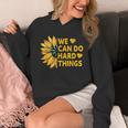 We Can Do Hard Things Kids Teacher Back To School Unisex Hoodie, funny design We Can Do Hard Things Kids Teacher Back To School Unisex Hoodie, funny design