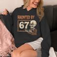 Haunted By 67 Halloween 67 Meme Six Seven Teacher Unisex Hoodie, funny design Haunted By 67 Halloween 67 Meme Six Seven Teacher Unisex Hoodie, funny design