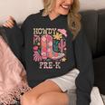 Howdy Pre-K Cowgirls Teacher Back To School Unisex Hoodie, funny design Howdy Pre-K Cowgirls Teacher Back To School Unisex Hoodie, funny design
