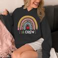 IA Crew Instructional Assistant Rainbow Teachers Aide Unisex Hoodie, funny design