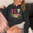IEP I Encourage Progress Teacher Special Education Men Women Unisex Hoodie, funny design