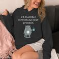 I'm Silently Correcting Your Grammar Sarcastic Teacher For Men Women Kids Unisex Hoodie, funny design I'm Silently Correcting Your Grammar Sarcastic Teacher For Men Women Kids Unisex Hoodie, funny design