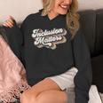 Inclusion Matters Retro Special Education Teacher Women Unisex Hoodie, funny design