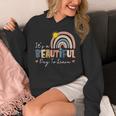 It's A Beautiful Day To Learn Cute Rainbow Boho Teacher Unisex Hoodie, funny design It's A Beautiful Day To Learn Cute Rainbow Boho Teacher Unisex Hoodie, funny design