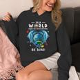 Be Kind Dolphin Autism Awareness Back To School Teacher Men Women Kids Unisex Hoodie, funny design