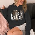 Be Kind Women Inspirational Teacher Animal Print Unisex Hoodie, funny design Be Kind Women Inspirational Teacher Animal Print Unisex Hoodie, funny design