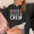 Kinder Crew Shirt Kindergarten Boy Girl Student Teacher Unisex Hoodie, funny design