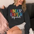 Kindergarten Squad Team Crew Teacher Back To School Unisex Hoodie, funny design Kindergarten Squad Team Crew Teacher Back To School Unisex Hoodie, funny design
